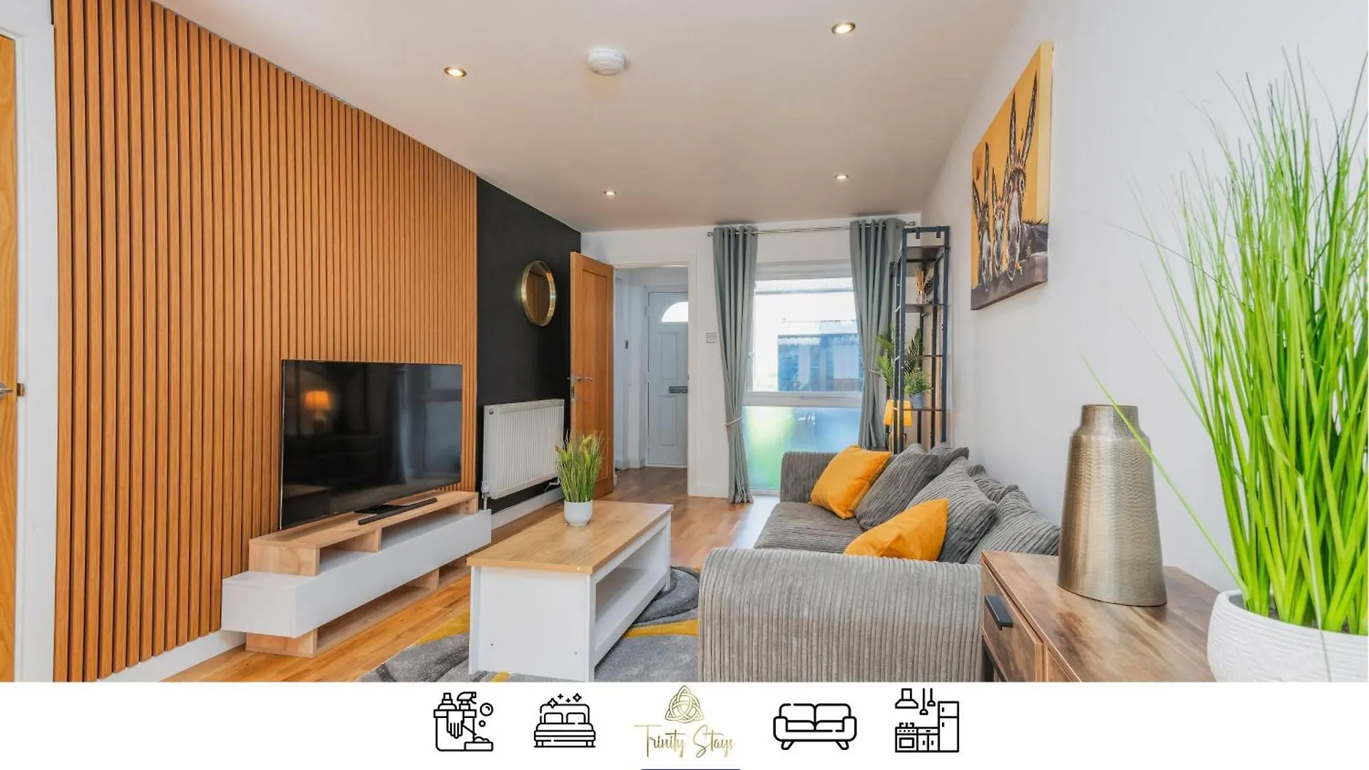 Modern Spacious 4 Bedroom 3 Bathroom House By Trinity Stays Short Term Lets & Serviced Accommodation Cambridge 0*,  Royaume-Uni