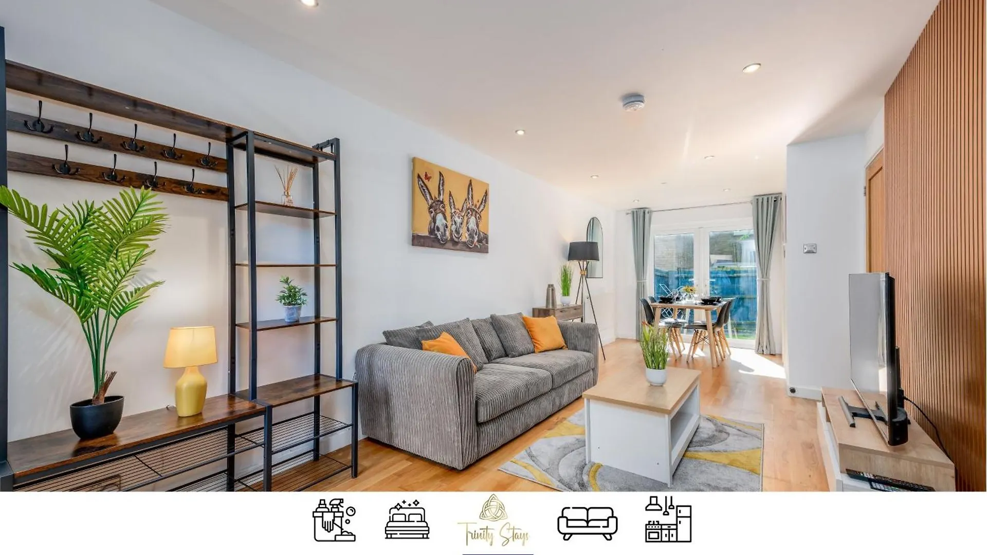 اتصالات Modern Spacious 4 Bedroom 3 Bathroom House By Trinity Stays Short Term Lets & Serviced Accommodation Cambridge 